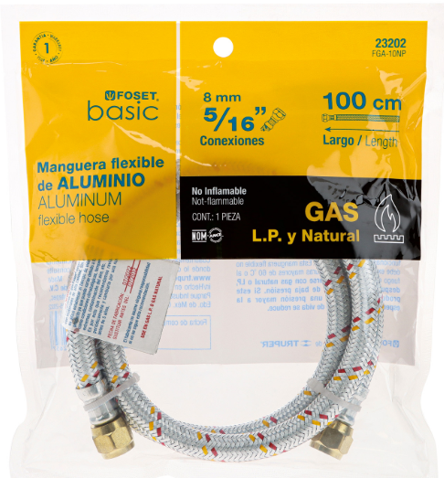 MANGUERA GAS,FOSET BASIC