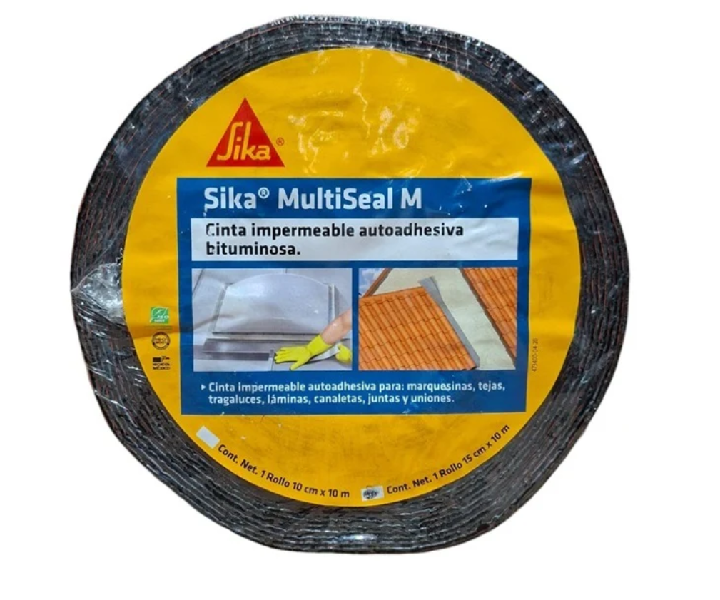 Cinta Asfáltica Multiseal M 15Cm X 10Mts (Rojo) Sika