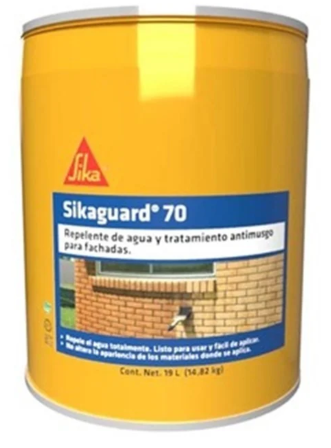 Liquido Repelente De Agua Sikaguard Cubeta 19 litros código 70709