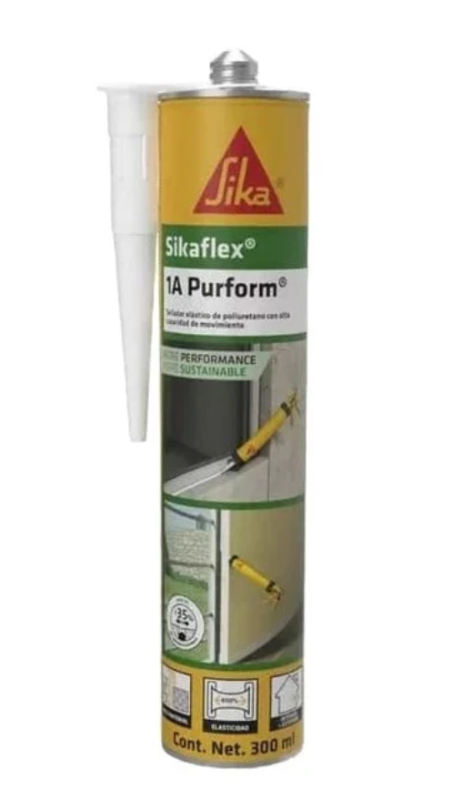 Sellador Poliuretano Sikaflex-1A 300Ml Blanco