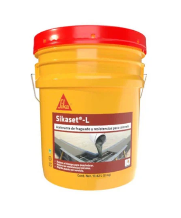 Acelerante Para Concreto Sikaset-L 19Lts código 70706