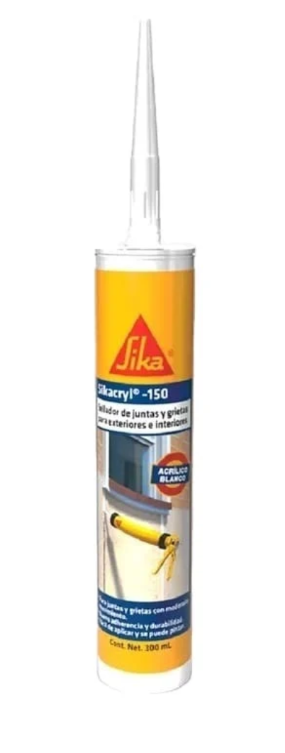 Sellador Acrílico Sikacryl-150 Blanco 300ML