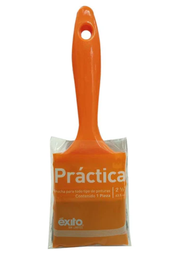Brocha practica 2-1/2" exito