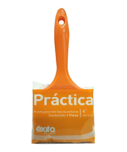 Brocha practica 4" exito