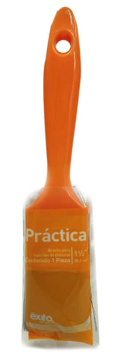 Brocha practica 1-1/2" exito