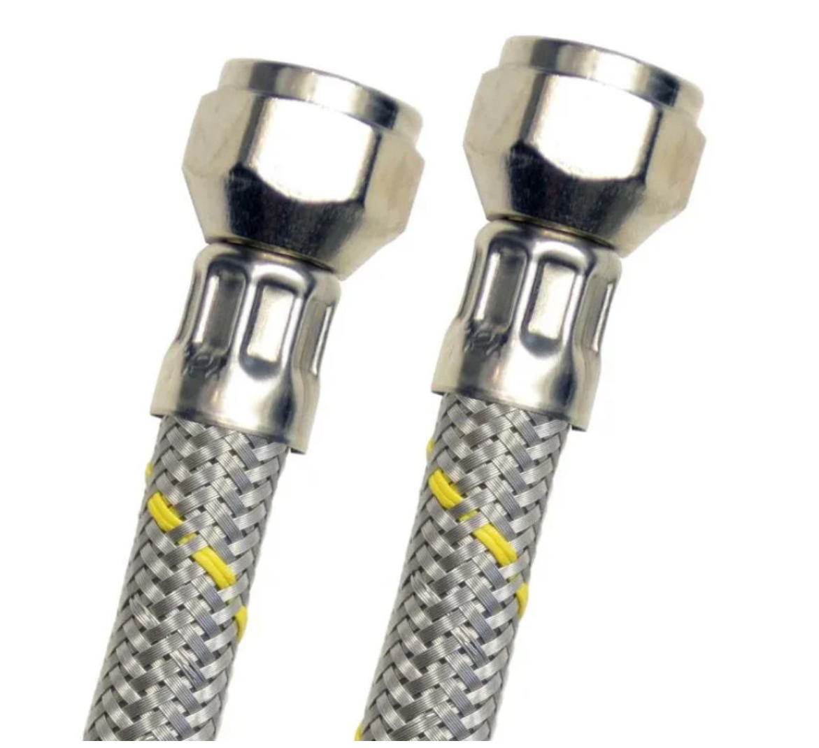 Alimentador Para Gas Acero 3/8X1Mt Ag-B100 Coflex