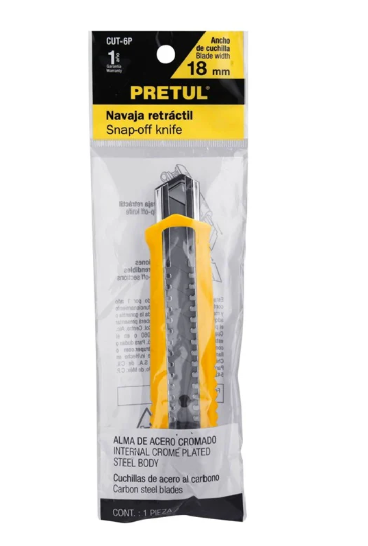 Navaja Cutter 6" Cut-6P Pretul