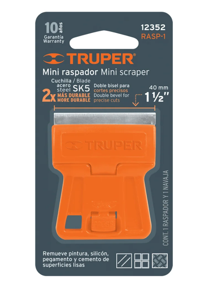 Raspador Mini Con Navaja 11/2" Rasp-1 Truper