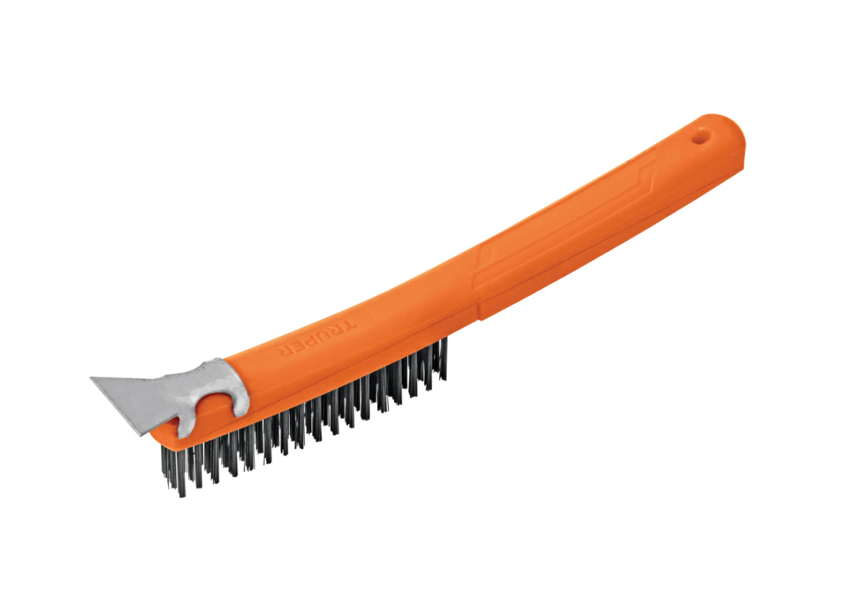 Cepillo Alambre C/Espatula 18" Cea-18E