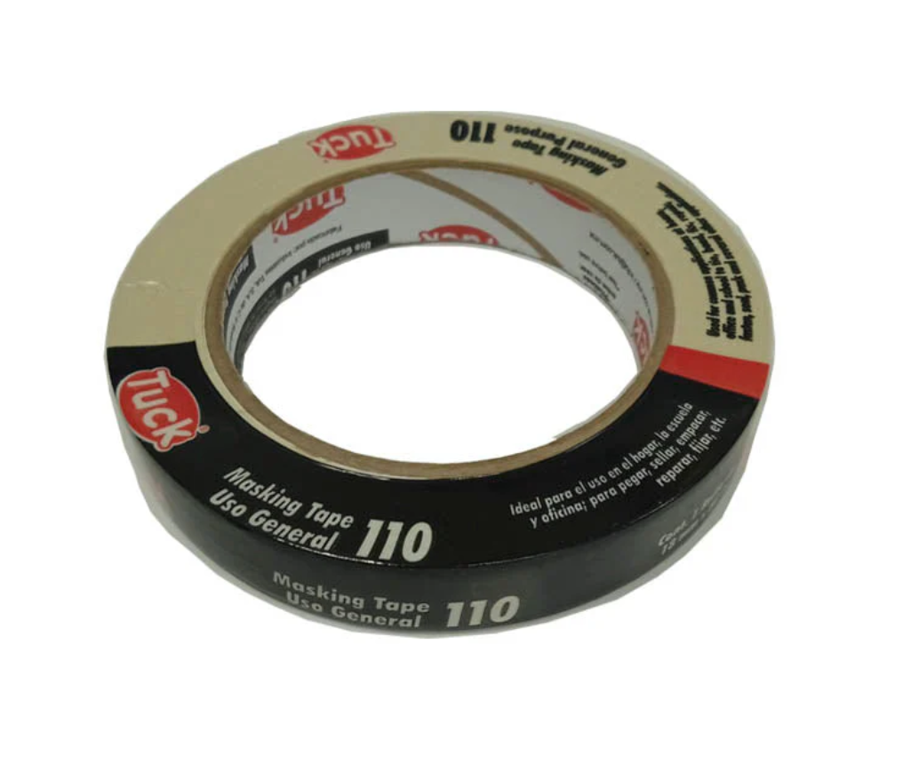 Masking Tape Tuck 110 Blanco 18 mm x 50 m