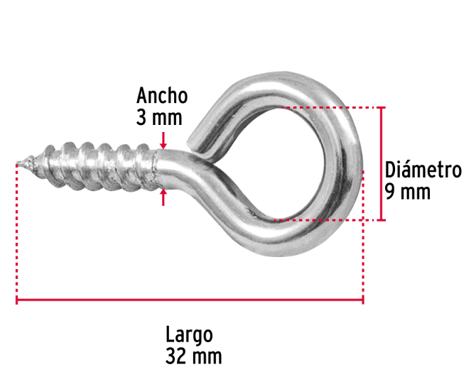 armellas cerradas de 18 x 50