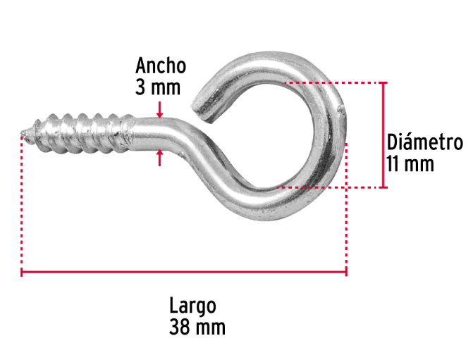 armellas cerradas de 19 x 60