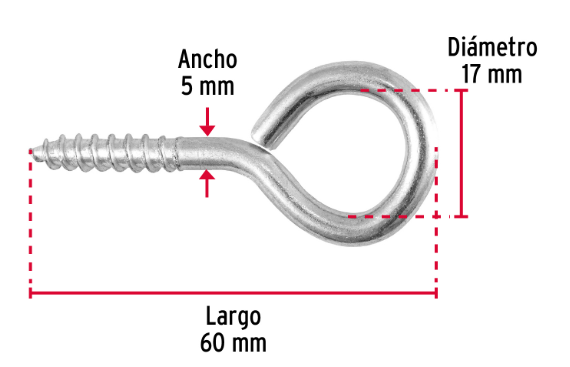 armellas cerradas de 22 x 100