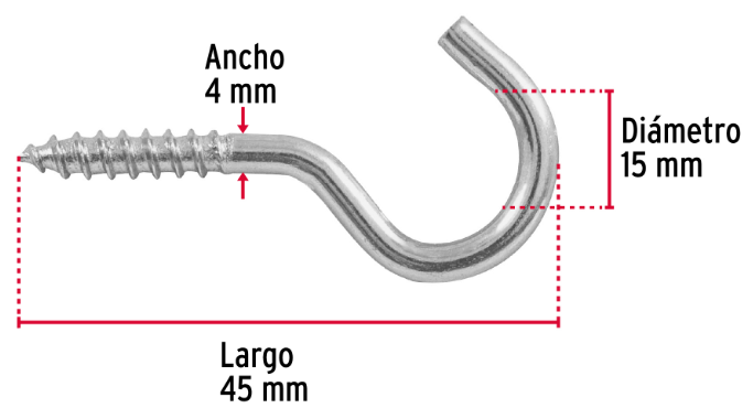 armellas abiertas de 20 x 70