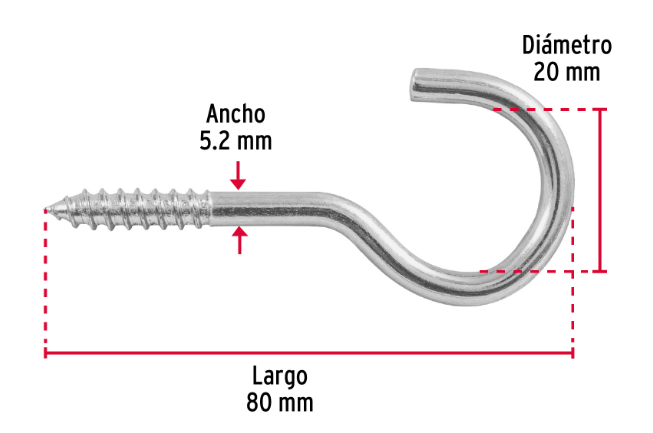 armellas abiertas de 23 x 110