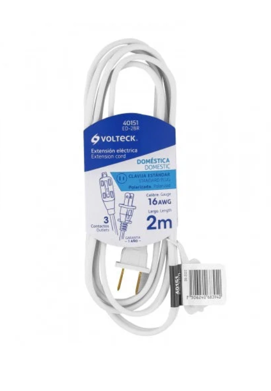 Extensión Eléctrico Dom 2Mts