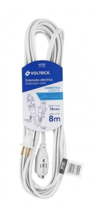 Extensión Eléctrico Domestica 8Mt