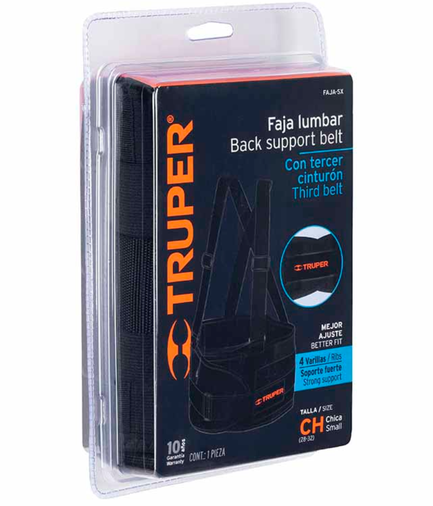 Faja Con Tirantes Ajustable Talla Ch
