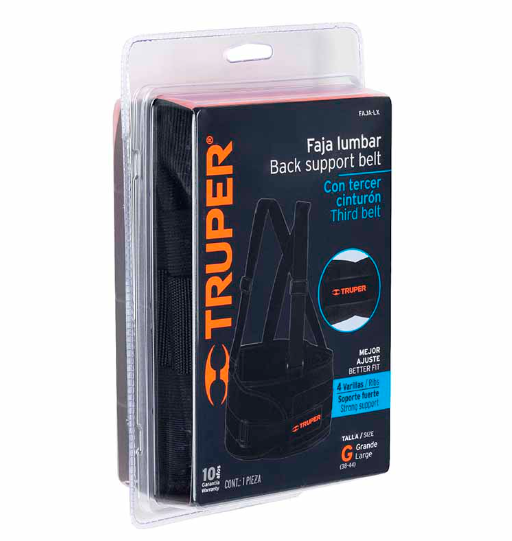 Faja C/Tiran. Y 3R Cinturon Gde Faja-Lx
