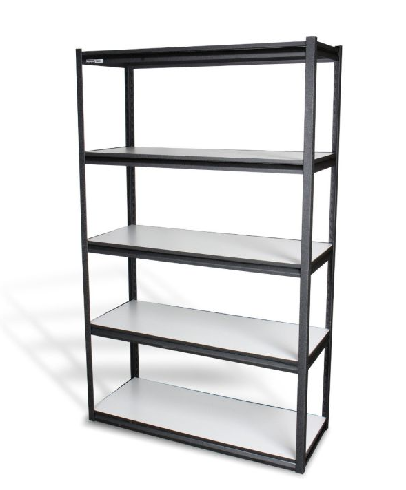 Estante para almacenaje metálico (48” x 18”) 5 repisas, 500 kg