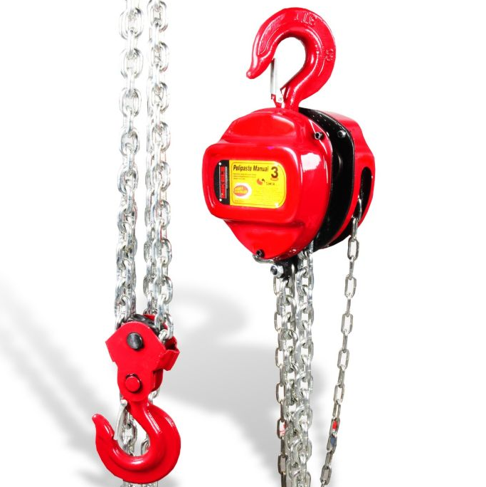 Polipasto Manual 3 ton, Cadena 3 mts